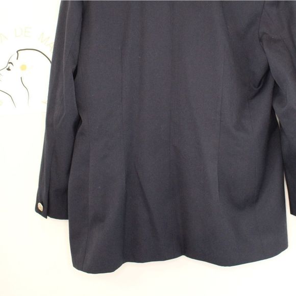 Navy vintage oversized blazer mint conditions EU16 - Picture 2 of 8
